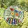 Floral Bookshelf Circle for Reading Nooks and Teacher Gifts for Teachers and Librarians Stained Glass Suncatcher - 1