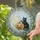 Cute Ghost and Black Cat Pumpkin Halloween Decor for Spooky Season Cat Lovers Stained Glass Suncatcher - 2