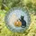 Cute Ghost and Black Cat Pumpkin Halloween Decor for Spooky Season Cat Lovers Stained Glass Suncatcher - 1