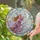 Flying Witch Beneath a Crescent Moon for Halloween Home Decor and Spooky Autumn Gifting Stained Glass Suncatcher - 2