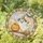 Friendly Ghost and Pumpkin with Crescent Moon for Spooky Fall Halloween Season Decor Stained Glass Suncatcher - 1
