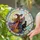 Flying Witch and Black Cat for Halloween Decor, Mystical Gift for Spellbound Homes Stained Glass Suncatcher - 2