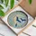 Celestial Bat Moon Scene for Halloween Nights and Bat Lover Homes Stained Glass Suncatcher - 4