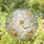 Whimsical Halloween Ghost Enjoying Coffee and Books with Fall Pumpkins and Leaves Stained Glass Suncatcher - 1