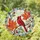 Red Cardinal Autumn Wreath with Maple Leaves for Cozy Seasonal Home Decor Gift Idea Stained Glass Suncatcher - 1