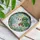 Cute Ghost With Monstera Plant, Cheerful Halloween Decor For Plant Lovers And Mom Stained Glass Suncatcher - 4