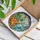 Four Elements Fire Water Earth Air Gift for Nature Lovers and Mystical Home Decor Stained Glass Suncatcher - 4
