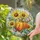 Pumpkin and Sunflower Harvest Gift for Grandma, Cozy Autumn Kitchen Seasonal Decor Stained Glass Suncatcher - 2