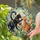 Black and Orange Cat Couple Heart Gift for Cat Lovers, Couples, and Mom’s Cozy Home Stained Glass Suncatcher - 2