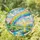 Rainbow Sunrise Over Flowing River Window Accent For Mom's Peaceful Living Space Stained Glass Suncatcher - 1