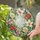 Floral Wreath for Housewarming Decor, Front Door Accent, Grandma’s Garden Gift for Mom Stained Glass Suncatcher - 2