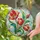 Red Tulip Floral Accent for Spring Home Decor and Mother’s Day Gift for Mom or Grandma Stained Glass Suncatcher - 2