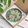 Leaded Glass Water Lily Flower Medallion, Romantic Patio Accent, Thoughtful Grandma Gift Stained Glass Suncatcher - 4