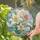 Pink and White Lilies for Mother's Day Garden Window Decor for Mom and Nature Lovers Stained Glass Suncatcher - 2