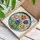 Five Tulips Floral Garden Keepsake for Housewarming and Mother's Day Home Decor Gift Stained Glass Suncatcher - 4
