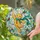 Cheerful Gingerbread Scarf Character for Cozy Holiday Decor and Kids Room Gift Ideas Stained Glass Suncatcher - 2