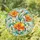California Poppies and Jasmine Floral Decor for Garden Lovers, Teachers, Moms Gift Stained Glass Suncatcher - 1