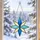 North Star Stained Glass Christmas Decor for Windows and Festive Holiday Gift Giving Custom Shape Window Hanging Acrylic Ornament - 6