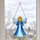 Praying Angel Memorial Gift for Faithful Home Decor and Remembrance Keepsake for Loved Ones Custom Shape Window Hanging Acrylic Ornament - 6