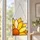 Sunflower Stained Glass Corner Flower Decor for Garden Windows and Cottage Style Homes Custom Shape Window Hanging Acrylic Ornament - 4