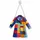 Colorful Patchwork Coat Christmas Keepsake For Holiday Tree Decor And Music Lovers Custom Shape Window Hanging Acrylic Ornament - 1