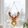 Stained Glass Buck Head for Rustic Cabin Decor, Lodge Style, and Woodland Gift Giving Custom Shape Window Hanging Acrylic Ornament - 6