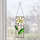 Daisy Stained Glass Floral Accent for Cottage Decor and Sunlit Garden Lovers Custom Shape Window Hanging Acrylic Ornament - 5