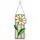Daisy Stained Glass Floral Accent for Cottage Decor and Sunlit Garden Lovers Custom Shape Window Hanging Acrylic Ornament - 1