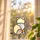 Rear View Cat Stained Glass Decor for Cat Lovers, Nature Window Accent Gift Idea Custom Shape Window Hanging Acrylic Ornament - 5