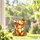 Highland Cow With Butterfly Home Decor Gift For Cottagecore Country Living Lovers Custom Shape Window Hanging Acrylic Ornament - 2