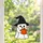 Spooky Ghost Holding Pumpkin for Halloween Decor, Witch Hat Haunted Home Accent Gift Custom Shape Window Hanging Acrylic Ornament - 2
