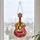 Dolly Parton Guitar Floral Keepsake for Country Music Fans and Western Home Decor Custom Shape Window Hanging Acrylic Ornament - 6