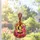 Dolly Parton Guitar Floral Keepsake for Country Music Fans and Western Home Decor Custom Shape Window Hanging Acrylic Ornament - 2