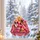 Dolly Parton Beloved Dogs Christmas Keepsake for Country Music Fans and Dog Lovers Custom Shape Window Hanging Acrylic Ornament - 5
