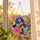 Colorful Patchwork Coat With Pink Guitar Christmas Keepsake For Music Lovers And Collectors Custom Shape Window Hanging Acrylic Ornament - 6