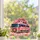 Pink Tour Bus Christmas Keepsake for Music Lovers, Nashville Holiday Tree Decor Gift Custom Shape Window Hanging Acrylic Ornament - 2
