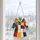 Patchwork Coat Christmas Keepsake For Quilting Fans, Holiday Tree Decor Gift Idea Custom Shape Window Hanging Acrylic Ornament - 6