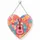 Pink Guitar Heart Christmas Keepsake for Country Music Lovers, Holiday Tree Decor Custom Shape Window Hanging Acrylic Ornament - 1