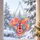 Pink Guitar Heart Christmas Keepsake for Country Music Lovers, Holiday Tree Decor Custom Shape Window Hanging Acrylic Ornament - 5