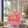 Dolly Parton Pink Butterfly Sparkle Gift for Country Music Fans, Home and Car Decor Custom Shape Window Hanging Acrylic Ornament - 4
