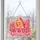 Dolly Parton Pink Butterfly Sparkle Gift for Country Music Fans, Home and Car Decor Custom Shape Window Hanging Acrylic Ornament - 6
