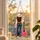 Cowgirl Guitar Christmas Keepsake for Western Music Lovers, Country Fans and Ranch Homes Custom Shape Window Hanging Acrylic Ornament - 6