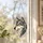 Gray Wolf Head Suncatcher For Nature Lovers, Rustic Cabin Decor And Woodland Gifts Custom Shape Window Hanging Acrylic Ornament - 2