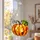 Stained Glass Pumpkin Fall Window Decoration for Thanksgiving Home Decor Gift Idea Custom Shape Window Hanging Acrylic Ornament - 4