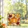 Pumpkin Autumn Leaves Stained Glass Panel For Fall Window Decor And Harvest Homes Custom Shape Window Hanging Acrylic Ornament - 2