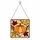 Pumpkin Autumn Leaves Stained Glass Panel For Fall Window Decor And Harvest Homes Custom Shape Window Hanging Acrylic Ornament - 1