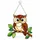 Owl Stained Glass Suncatcher for Nature Lover Home Decor and Woodland Gift Keepsake Custom Shape Window Hanging Acrylic Ornament - 1