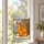 Ginger Cat And Butterfly Window Decor For Cozy Home Gift Cat Lover Garden Accent Sunny Custom Shape Window Hanging Acrylic Ornament - 4