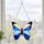 Blue Butterfly Window Decor For Nature Lovers And Garden-Inspired Home Styling Gifts Custom Shape Window Hanging Acrylic Ornament - 6