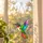 Hummingbird Stained Glass Suncatcher For Bird Lovers, Garden Windows, And Home Decor Custom Shape Window Hanging Acrylic Ornament - 6